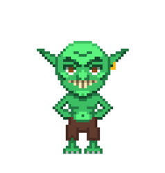 Retro Cartoon Goblin