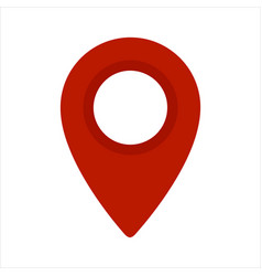 Location Pin 3d Red Map Gps Pointer Symbol