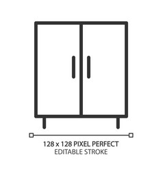 Cabinet Pixel Perfect Linear Icon