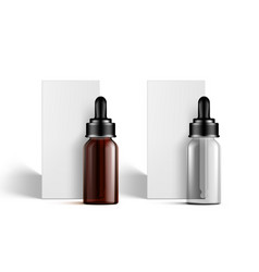 3d Cosmetic Essential Oil Dropper Glass Bottle