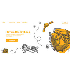 Flavored Honey Shop Website Of Store Web