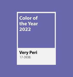 Pantone Color Of The Year 2022 Very Peri