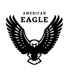 American Eagle In Flight