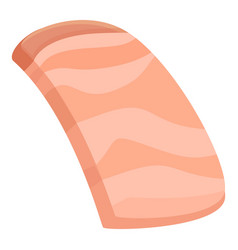 Steak Lard Icon Cartoon Pork Meat