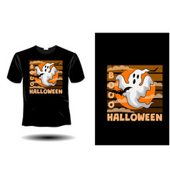 Halloween Mockup Retro Vintage Design