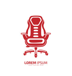 Minimalist Furniture Logo Design Chair Icon