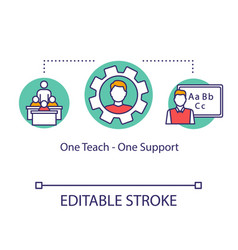 One Teach - Support Concept Icon Special