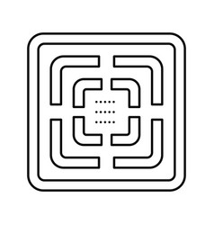 Bathroom Extractor Fan Interior Line Icon