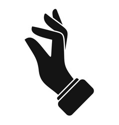 Rock Gesture Icon Simple Rock Gesture