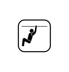 Hanging Leg Raises Icon