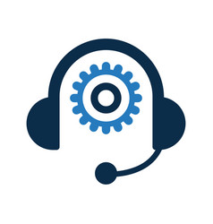 Cogwheel Headphones Maintenance Icon