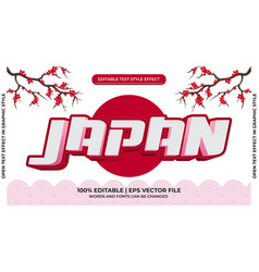 Japan Editable Text Effect With Asian Type Style