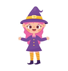 Witch With Pink Hair