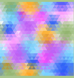 Modern Colorful Geometry Triangle Pattern Color