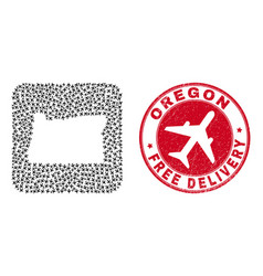 Free Delivery Rubber Stamp Seal And Oregon State