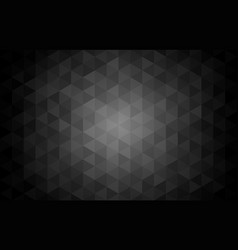 Triangle Shape Pattern Black Gradient Background