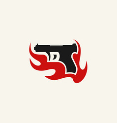 Fire Gun Logo