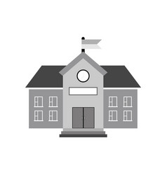 School Building Icon Education Learning And Study