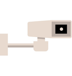 Video Camera Icon Flat Cctv Security