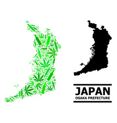 Drugs Mosaic Map Osaka Prefecture