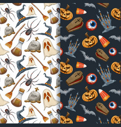 Watercolour Halloween Patterns