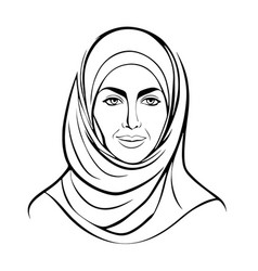 Extraordinary And Lovely Muslim Woman Art