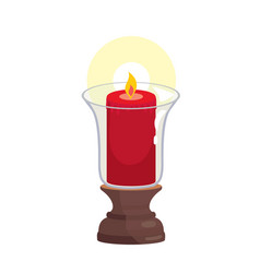 Candle In A Glass Holder