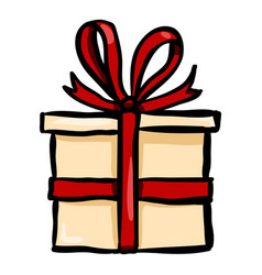 Giftbox Doodle Icon