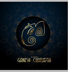 Premium Ganesh Chaturthi Festival Background