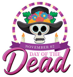 Day Of The Dead Banner Design