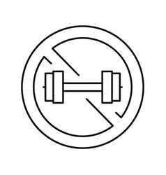 Contraindicated Load Line Icon