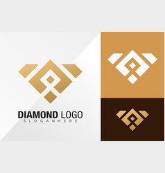 Diamond Cristal Logo Design Template