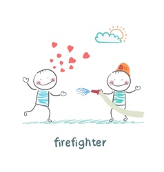 Firefighter Extinguishes A Girl Who Fell In Love