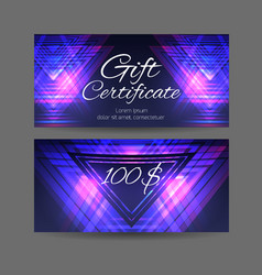 Template Gift Certificate For Yoga Studio Spa