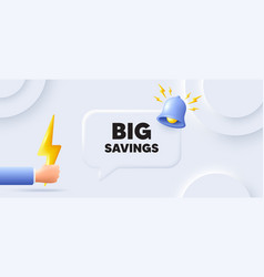 Big Savings Tag Special Offer Price Sign