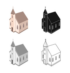 Isolated Object Church And Catholic Logo