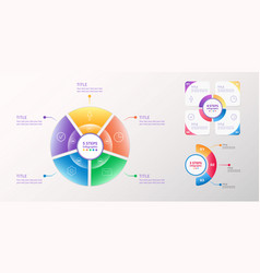 A Set Of Pie Charts