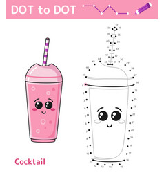 Numbers Game Dot To Dot Game For Kids Cocktail