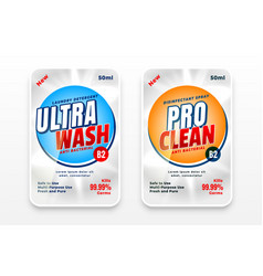 Ultra Wash Laundry Detergent Or Disinfectant