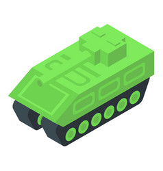 Weapon Tank Icon Isometric Military Army