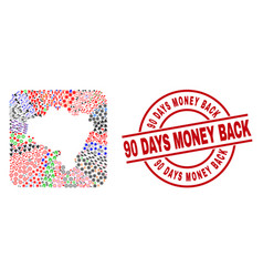 90 Days Money Back Stamp And Lower Silesia