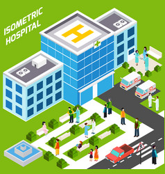 Hospital Building Isometric