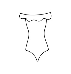 Cute Clipart Summer Swimsuit For Women And