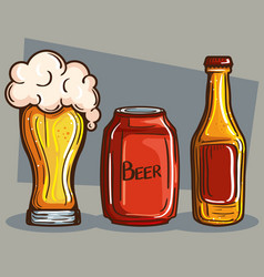 Poster With Different Beers