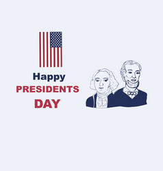 Happy Presidents Day Of United States Washingtons