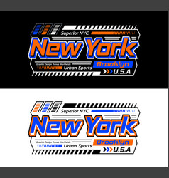 New York Urban Modern Sports Automotive Typeface