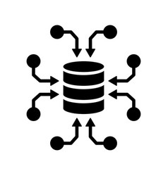 Server Collecting Data Icon