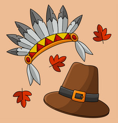 Thanksgiving Pilgrim Hat Headdress