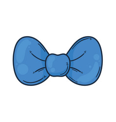 Blue Elegant Bowtie Accessory