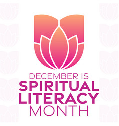 December Is Spiritual Literacy Month